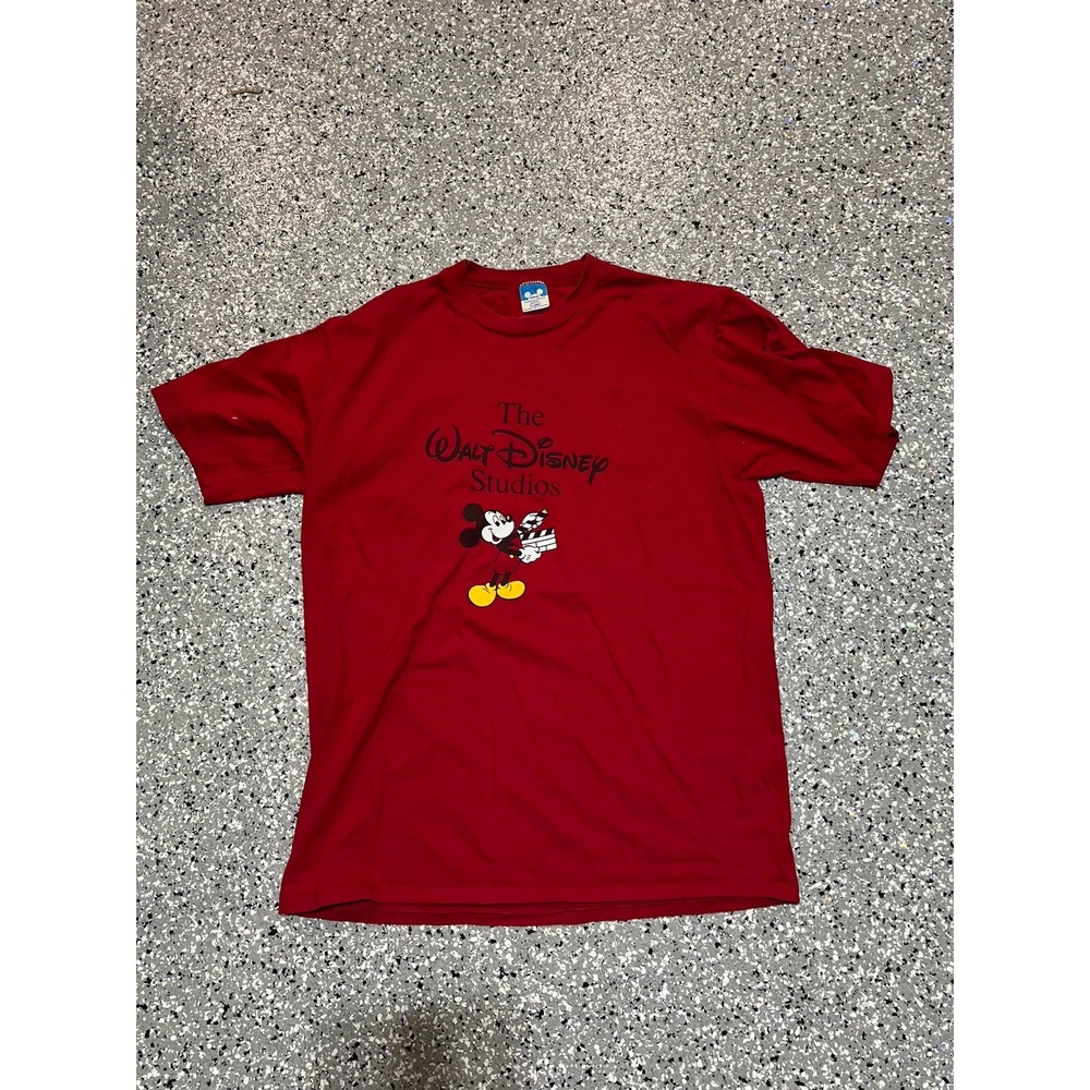 Vintage Walt Disney Studios Mickey Mouse T Shirt Made USA Single Stitch XL